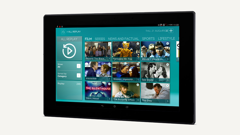 EE TV - Tablet