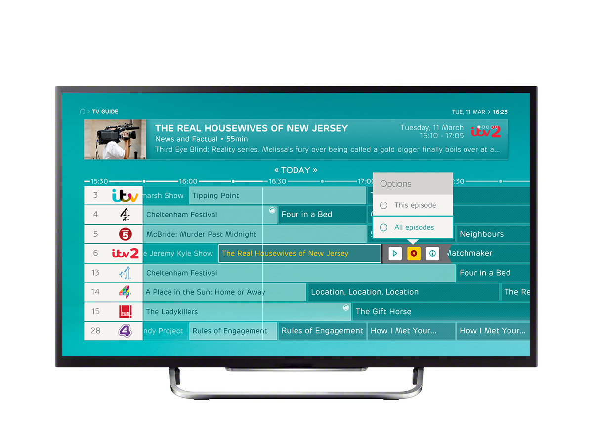 EE TV - TV guide